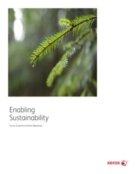 Enabling Sustainability, Xerox, Environment, Impressions Office Solutions, Aspen, Glenwood Springs, CO, Colorado, Dealer, Reseller, Agent