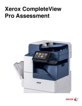 CompleteView Pro Assessment PDF, Xerox, Impressions Office Solutions, Aspen, Glenwood Springs, CO, Colorado, Dealer, Reseller, Agent