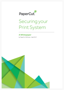 Security Whitepaper, Papercut MF, Impressions Office Solutions, Aspen, Glenwood Springs, CO, Colorado, Dealer, Reseller, Agent